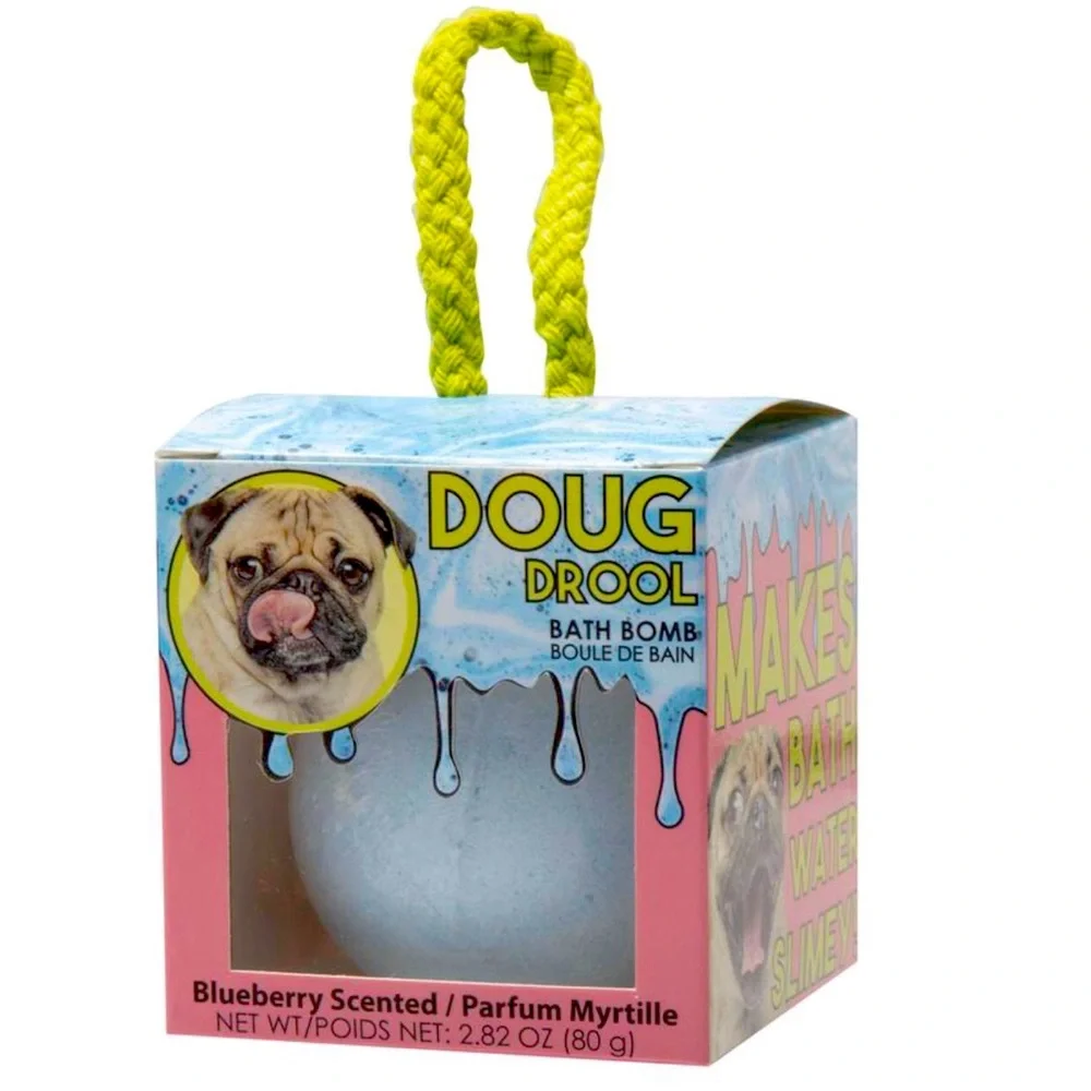 3/$15 NEW Bath Bomb CLAIRE’S DOUG DROOL Blueberry Scent Blue UNISEX